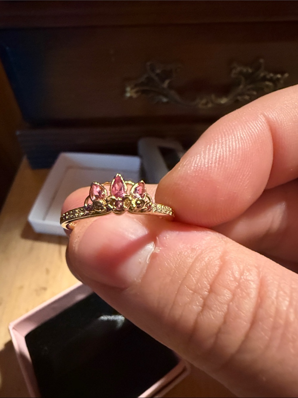 Pandora White Gift Box with Black Logo - Picture 3 of 5